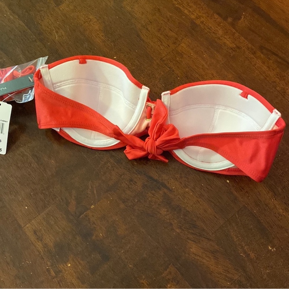 Corset Style Tie Back Bikini Top - Picture 3 of 3